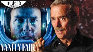 Astronaut Chris Hadfield Reviews Aerospace Movies Top Gun Maverick GOTG amp More  Vanity Fair [upl. by Anile964]