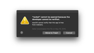 App Cannot Be Opened Because The Developer Cannot Be Verified On macOS [upl. by Anomar]