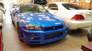 1999 Nissan R34 GTR Indepth Tour Interior and Exterior [upl. by Kalfas]