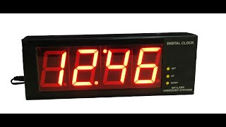 Digital Clock  Clocks  GPS Clocks  GPS Based Digital Clocks  7Segment Clocks  4Digit Clock [upl. by Alekahs]