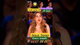 🌟 I will sing of the goodness of God AGT 2024 Audition music [upl. by Hsima]