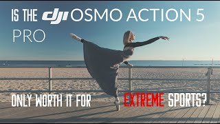 DJI Osmo Action 5 pro cinematic video in Coney Island [upl. by Aihsram]