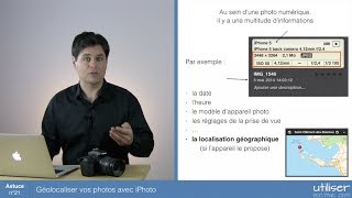 Astuce 21  Géolocaliser vos photos avec iPhoto [upl. by Gathers]