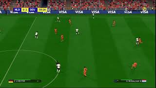 PES 2017  Netherlands vs Germany  Nations League 2425 [upl. by Somerset]