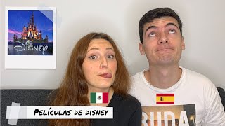 TÍTULOS DE PELÍCULAS DE DISNEY EN MÉXICO Y EN ESPAÑA [upl. by Nagyam]