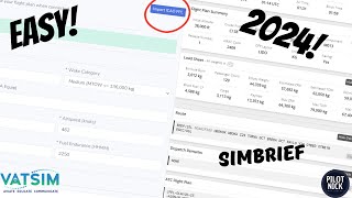 VATSIM Simbrief Flight Plan Tutorial  StepbyStep Guide for MSFS Pilots [upl. by Cand603]