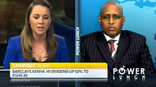 Barclays Kenya First Half Results with Adan Mohamed [upl. by Atiugram]