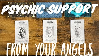 PSYCHIC SUPPORT From Your ANGELS Timeless Tarot And Oracle PickACard Reading [upl. by Immaj]