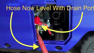 Propane Quick Connect amp Oil Drain Hose Install On iGen4500df by Westinghouse [upl. by Mauldon]