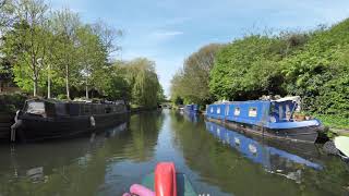 Seven Hour quotslow TVquot Canal Journey around London Borough of Hillingdon Rickmansworth to Yeading [upl. by Annek41]