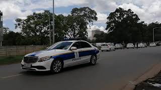 Watch the Zim Presidential Motorcade [upl. by Mariande941]