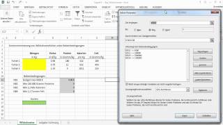 Lineare ProgrammierungOptimierung mit dem ExcelSolver [upl. by Procora]