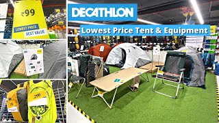 Best Camping Tent amp Gear in Decathlon  Decathlon Malad [upl. by Maril]