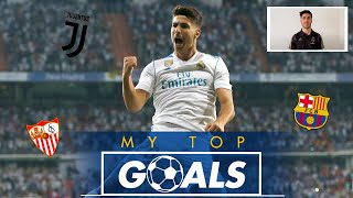 Which Clásico golazo did Marco Asensio choose among his favourites [upl. by Soracco]