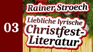 Weihnachtsgedichte 03  Geschäftliches Weihnachten  Weihnachtsgedicht als Hörbuch v Rainer Stroech [upl. by Chellman]