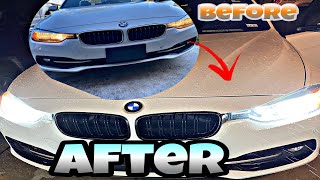 BMW F30 LED Headlight install [upl. by Anibla357]