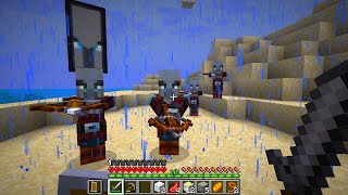 EP11 1vs4 With Pillagers  Minecraft [upl. by Ellennahs]