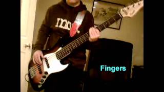 Squier By Fender Affinity 5String Jazz Bass demoall styles [upl. by Alethea]