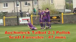 Auchinleck Talbot v Pollok  4th May 2024 [upl. by Weixel623]