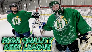 What Does High Quality Beer League Hockey Look Like [upl. by Durware651]