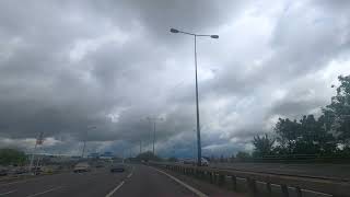 UK Motorway Driving  M60 J5 to J23 Anticlockwise [upl. by Urias478]