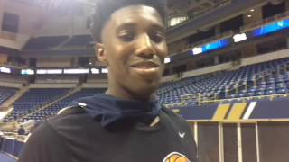 Pitt freshman Corey Manigault talks after scrimmage [upl. by Laney524]