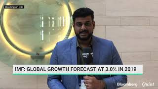 IMF Growth Forecast For India In 2019 At 61 [upl. by Anadroj696]