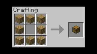 Minecraft How to craft everything Part 1 [upl. by Carew607]