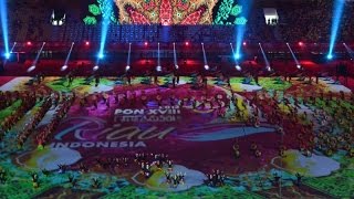 Closing Ceremony Pekan Olahraga Nasional PON XVIII 2012 Riau  Indonesia National Games 2012 [upl. by Anoi534]