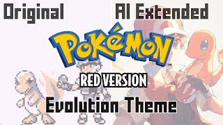 Pokemon RedBlue  Evolution Theme but its continued by AI [upl. by Gilman]