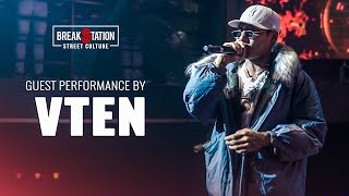 VTEN  CYPHER LIVE PERFORMANCE  Prod By beatsbyhype  BREAKSTATION [upl. by Vasili904]