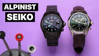 Seiko Alpinist Watches  SPB121 and Night Vision SPB337 [upl. by Tap]