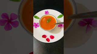 Tomato soup नवरात्रि special recipe lalitascooking shorts ytshorts [upl. by Annaira503]