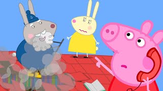 Miss Rabbits Big Rescue 🚒  Peppa Pig Official Full Episodes [upl. by Isabella865]