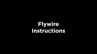 Flywire Instructions English [upl. by Etessil]