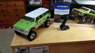 Vaterra Ascender 1972 Suburban RC Crawler Overview [upl. by Olleina]