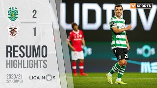 Highlights  Resumo Sporting 21 Santa Clara Liga 2021 22 [upl. by Mcdonald]