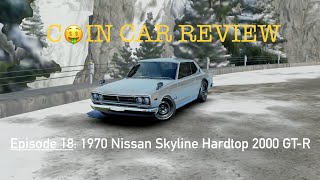 Coin Car Review Episode 18 Nissan Skyline Hardtop 2000 GTR  Assoluto Racing [upl. by Atoked]