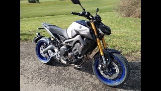 ★ 2019 YAMAHA MT09 SP REVIEW ★ [upl. by Nehtanhoj]