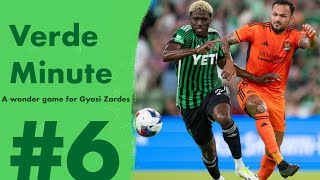 Verde Minute 6 Wonder Game for Gyasi Zardes [upl. by Aznerol]