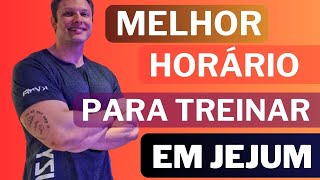 MELHOR HORÁRIO PARA TREINAR EM JEJUM E O QUE COMER DEPOIS  paulomuzy treino academia [upl. by Anayi]