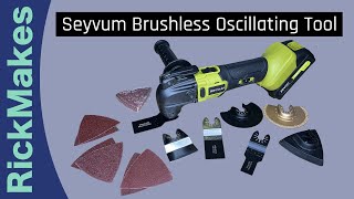 Seyvum Brushless Oscillating Tool [upl. by Barnabas551]