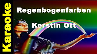 Kerstin Ott  Regenbogenfarben  Karaoke mit Text [upl. by Ajnat]