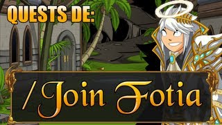 AQW Quests de Join Fotia Tutorial Completo [upl. by Ofloda]