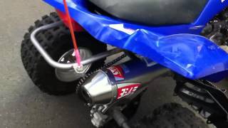 Yoshimura RS2 Slip On Yamaha Raptor350 [upl. by Chadwick]