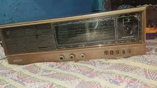 Philips prestige 556 table transister vintage radio 📻 [upl. by Pegeen632]