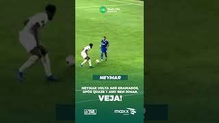 VEJA O RETORNO DE NEYMAR AOS GRAMADOS APÓS QUASE 1 ANOSEM JOGAR [upl. by Ecinreb16]