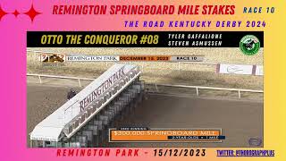 OTTO THE CONQUEROR  REMINGTON SPRINGBOARD MILE STAKES  2023 [upl. by Nellaf429]