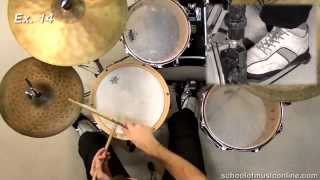 Jazz Cymbal Beat Variations [upl. by Imak45]