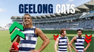 Every IN and OUT for the GEELONG CATS AFL Trades 2025 [upl. by Asikal]